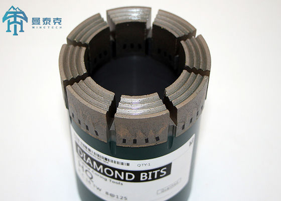 PQ উচ্চ মানের রক ড্রিলিং সরঞ্জাম হার্ড রক মাইনিং জন্য কোর ড্রিল বিট