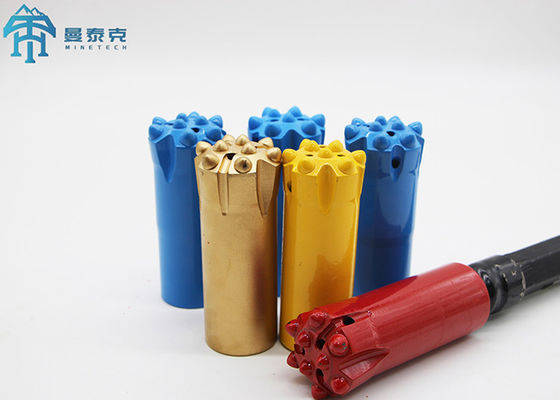 R32 থ্রেড বোতাম বিট রক ড্রিল হার্ড অ্যালয়