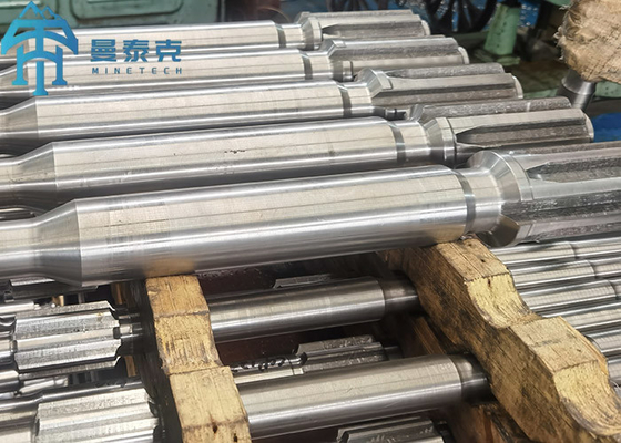 COP1838 T38 দৈর্ঘ্য 525mm শ্যাঙ্ক অ্যাডাপ্টার রক ড্রিলিং রিগ সরঞ্জাম যন্ত্রাংশ