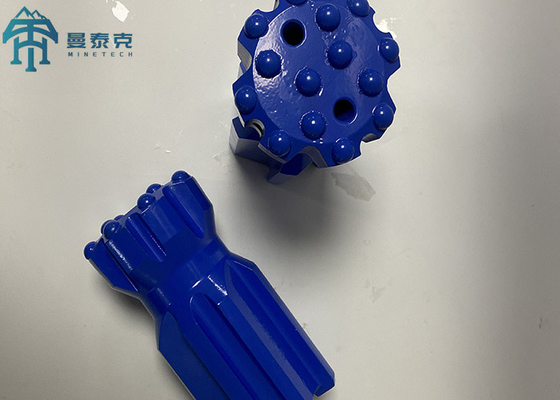 76mm T38 Retrac বোতাম বিট হার্ড রক ড্রিল টংস্টেন কার্বাইড