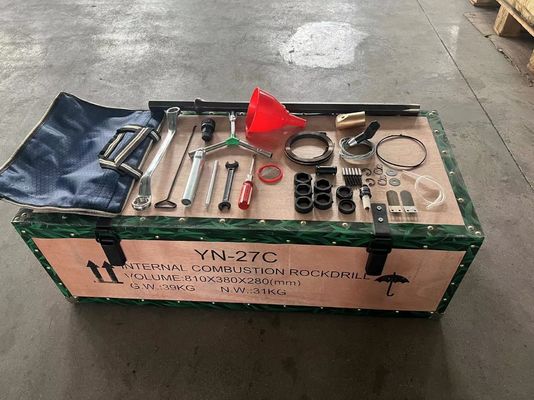 YN27C বায়ুসংক্রান্ত রক ড্রিলিং মেশিন Pionjar 120 জ্যাক হ্যামার ফর ব্রেকিং ওয়ার্কস
