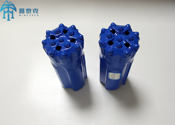 T45 102mm রক ড্রিল থ্রেড বোতাম বিট ভূগর্ভস্থ খনির জন্য