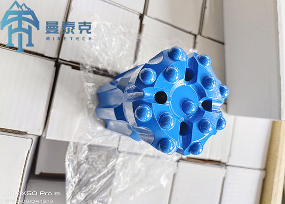 চাহিদাপূর্ণ ড্রিলিং কাজের জন্য গোলাকার T51 102mm রিট্র্যাক্ট বোতাম বিট