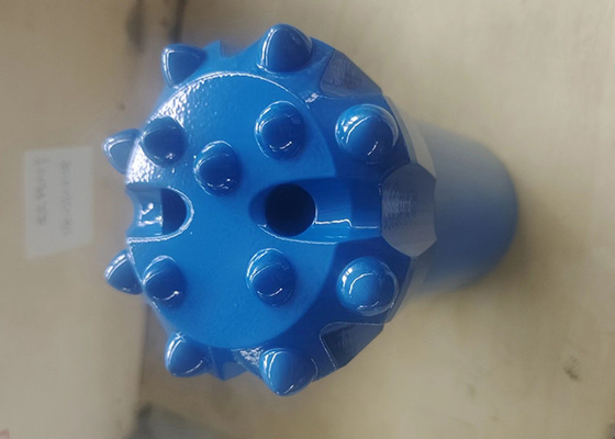 R32 76mm 45CrNi থ্রেড বোতাম বিটস 13 কার্বাইড সহ শীর্ষ হ্যামার ড্রিলিং সরঞ্জামগুলির জন্য