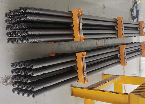 R32 R38 T38 T45 CNC এবং তাপ চিকিত্সা সঙ্গে থ্রেড ড্রিল রড