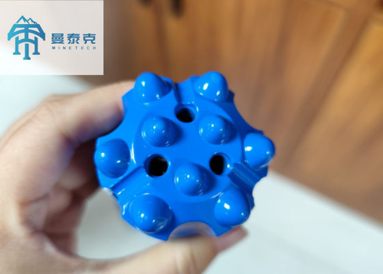 R32 হার্ড রক ড্রিলিংয়ের জন্য 51 মিমি থ্রেডেড বোতাম বিট