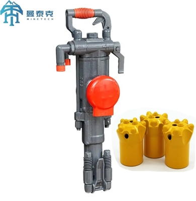 H22 X 108mm শ্যাঙ্ক সহ S82 চাপার লেগ রক ড্রিলিং মেশিন