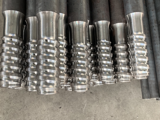 T45 3050mm MM/MF খনির পাথর ড্রিলিং টুলস থ্রেড ড্রিল রড