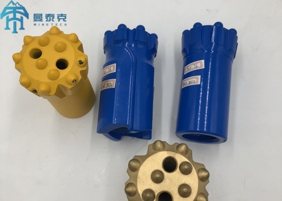 টংস্টেন থ্রেডেড ড্রিল বোতাম বিটস 41mm R32 খনির জন্য