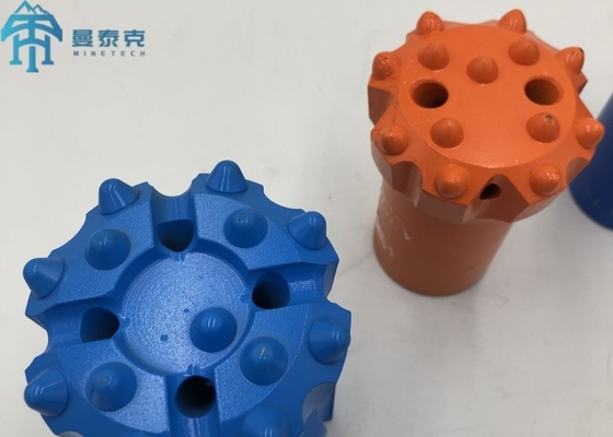 GT60 102mm টংস্টেন কার্বাইড থ্রেড বোতাম বিট ড্রিলিং রিগ জন্য