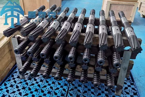 খনির সরঞ্জাম T51 রক ড্রিলিং থ্রেড শ্যাঙ্ক অ্যাডাপ্টার খাদ ইস্পাত