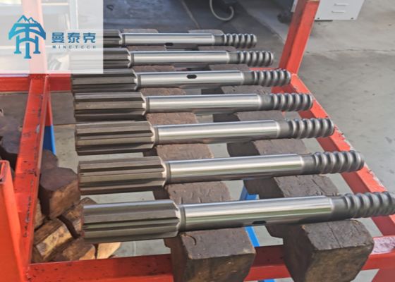 খনির সরঞ্জাম T51 রক ড্রিলিং থ্রেড শ্যাঙ্ক অ্যাডাপ্টার খাদ ইস্পাত