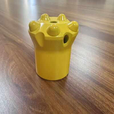 পাথরের ড্রিলিং এবং কোয়ারিংয়ের জন্য টেপারড ৩৬ মিমি ৬ বোতাম রক ড্রিলিং বিট