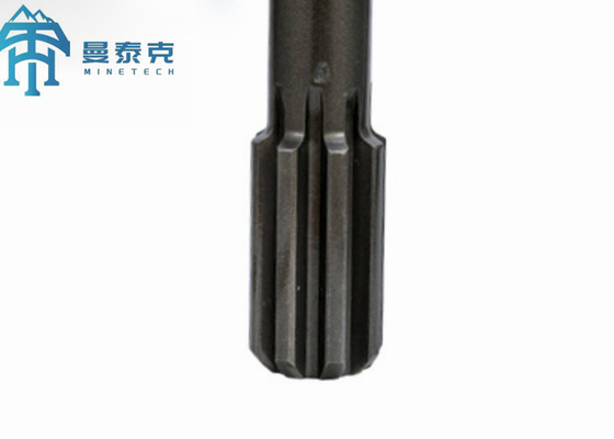 T38 শ্যাঙ্ক অ্যাডাপ্টার 38mm ব্যাসার্ধ উচ্চ ম্যাঙ্গানিজ ইস্পাত উপাদান