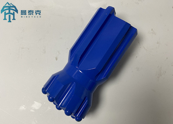খনির সরঞ্জাম T51 152mm রক ড্রিলিং বিট নীল রঙের ব্যালিস্টিক বোতাম