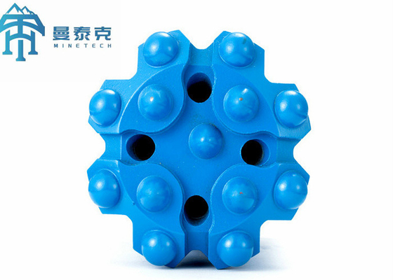 রক ড্রিল / কয়লা খনির থ্রেড বোতাম বিট T45 76mm SSR28