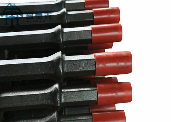 Hex22 11 ডিগ্রী Taper ড্রিল রড জন্য বায়ুসংক্রান্ত রক ড্রিল এবং পেট্রোল রক ড্রিল