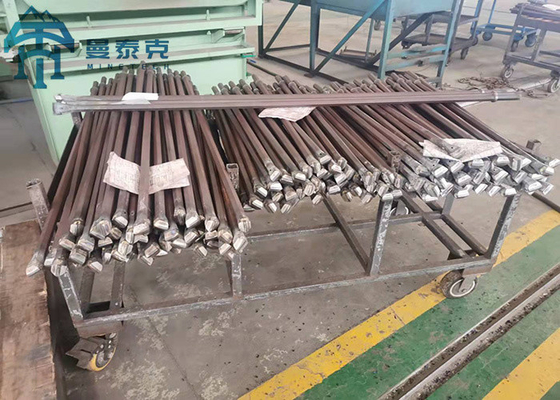 22mm হেক্স ইন্টিগ্রেটেড ড্রিল রড 800mm দৈর্ঘ্য ভূগর্ভস্থ খনির জন্য