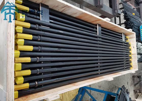 Dia41mm L80cm / L120cm ইন্টিগ্রাল স্টিল ড্রিল রড ভূতাত্ত্বিক ড্রিলিং ব্যবহার