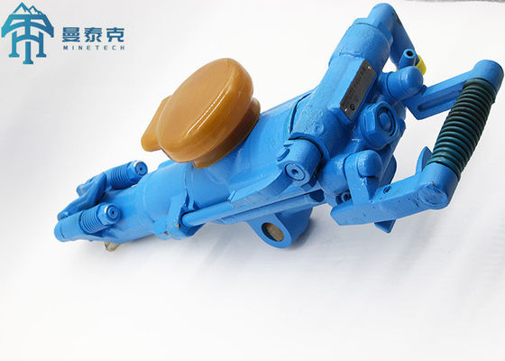 খনি টানেলিং বায়ুসংক্রান্ত পাথর ড্রিলিং মেশিন Yt24 এয়ার লেগ 24kg