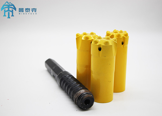 টংস্টেন কার্বাইড থ্রেড বোতাম বিট R32 64mm সিএনসি ফ্রিজিং