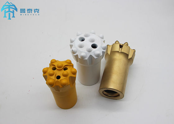 T38 শীর্ষ হ্যামার থ্রেড বোতাম বিট টংস্টেন কার্বাইড এবং উচ্চ শক্তি খাদ ইস্পাত