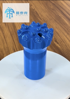 102MM-T38 ড্রিলিং মেশিনের জন্য বোতাম ড্রিল বিটগুলি