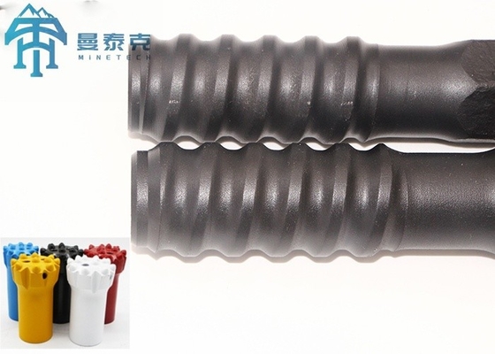 1830mm T38 স্পিড থ্রেডেড রড হার্ড রক ড্রিলিং টুল বোমার আনুষঙ্গিক