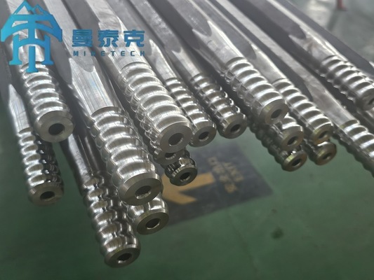 Carburized Hexagonal Body Thread Drill Rod Underground Rock Drilling Tools