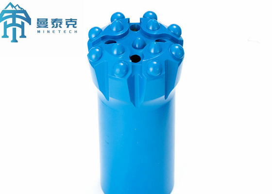 খনির নির্মাণ খননের জন্য 76 মিমি শীর্ষ হাতুড়ি বিট T45 হাইড্রোলিক থ্রেড ড্রিল