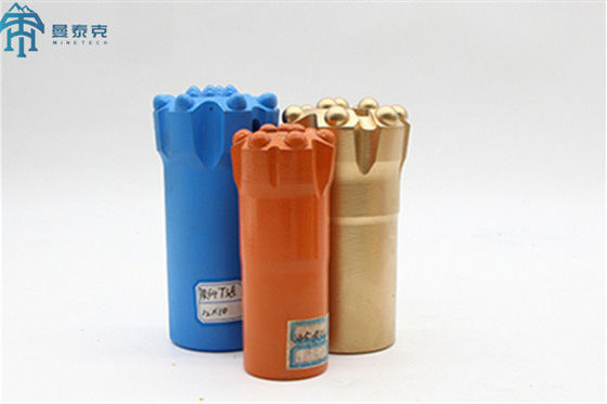 গোল্ড মাইন ড্রিলিং টুল থ্রেড বোতাম বিট ব্যাস 51 মিমি R32 গোলাকার