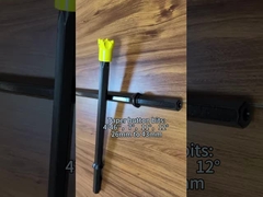 মাল্টি ফাংশন হার্ড রক ড্রিল রড H22 11 ডিগ্রী ট্যাপার রড মাইনিং টানেলিং জন্য